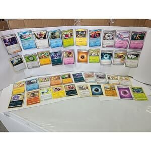 Set Of 40 Pokemon Cards Lot Good Condition.